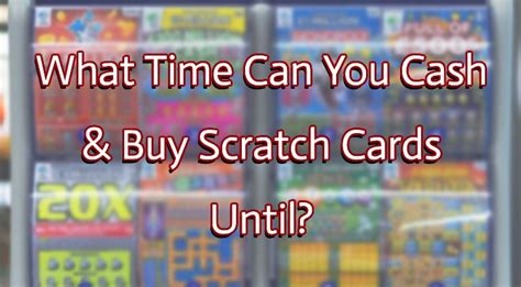 No further <b>cards</b> <b>can</b> be sold beyond the closure, but <b>you</b> <b>can</b> still claim winnings for up to 180 days after that, as stated within the official rules of The National Lottery. . What time can you cash in scratch cards uk